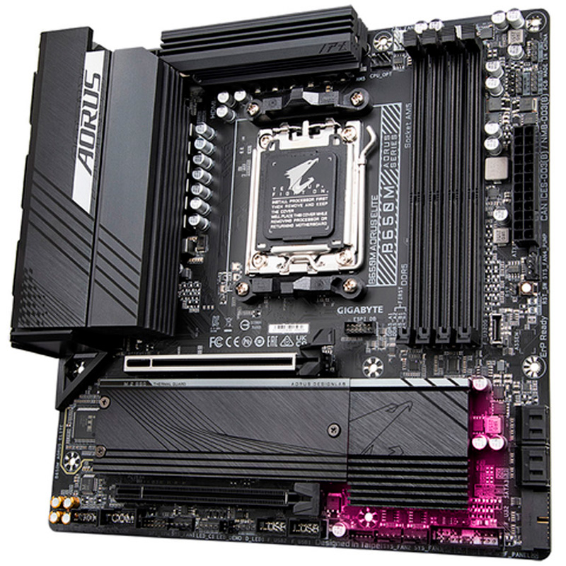 Placa Base Gigabyte B650M AORUS ELITE 1.0 Socket AM5