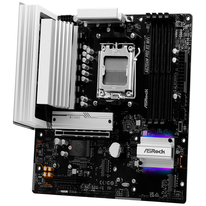 Placa Base ASRock A620AM Pro RS WIFI Socket AM5