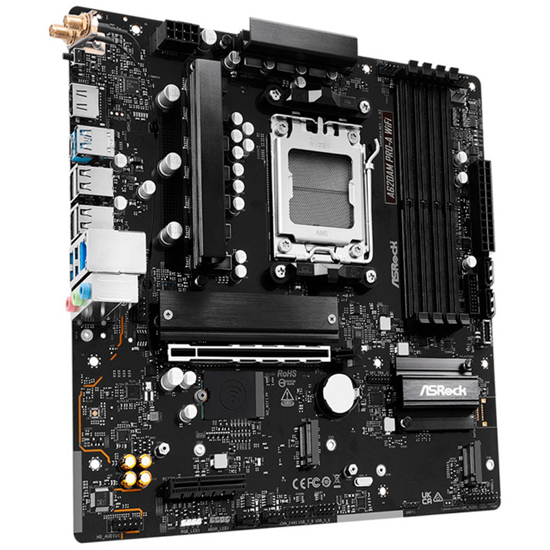 Placa Base ASRock A620AM Pro-A WIFI Socket AM5