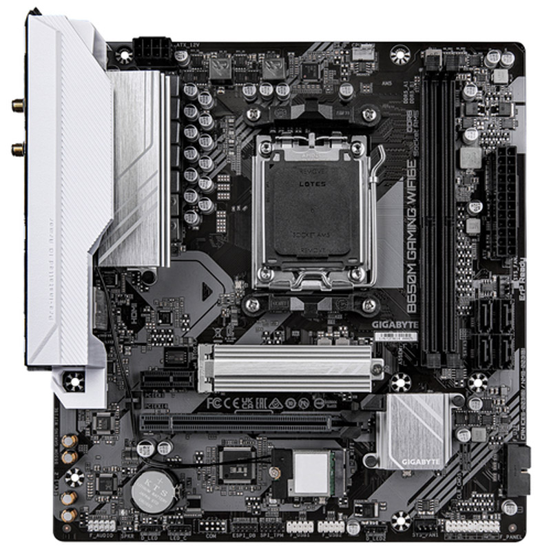 Placa Base Gigabyte B650M GAMING WIFI6E Socket AM5