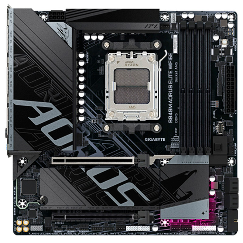 Placa Base Gigabyte B840M AORUS ELITE WIFI6E Socket AM5