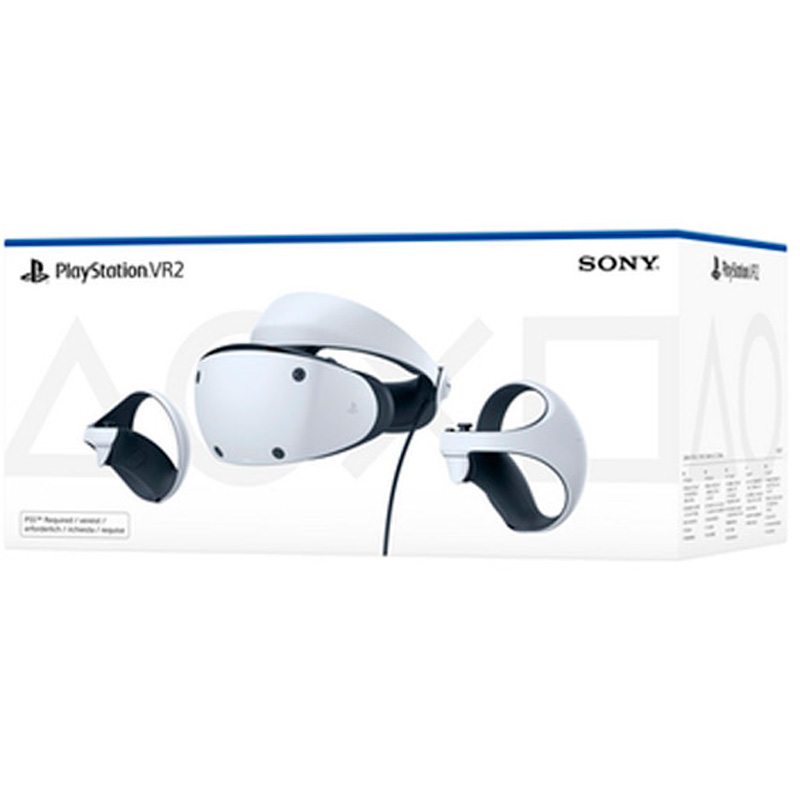 Gafas Realidad Virtual Sony PlayStation VR2 OLED 4K Con Sensor De Movimiento + Mandos Sense + Auriculares Blanco