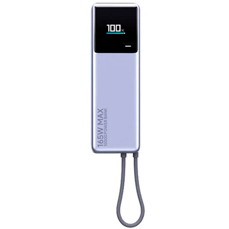 Powerbank Xiaomi BHR9361GL 165W 10000mAh Cable Integrado Gris