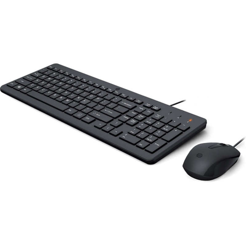 Combo Teclado/Ratón HP 150 USB Negro