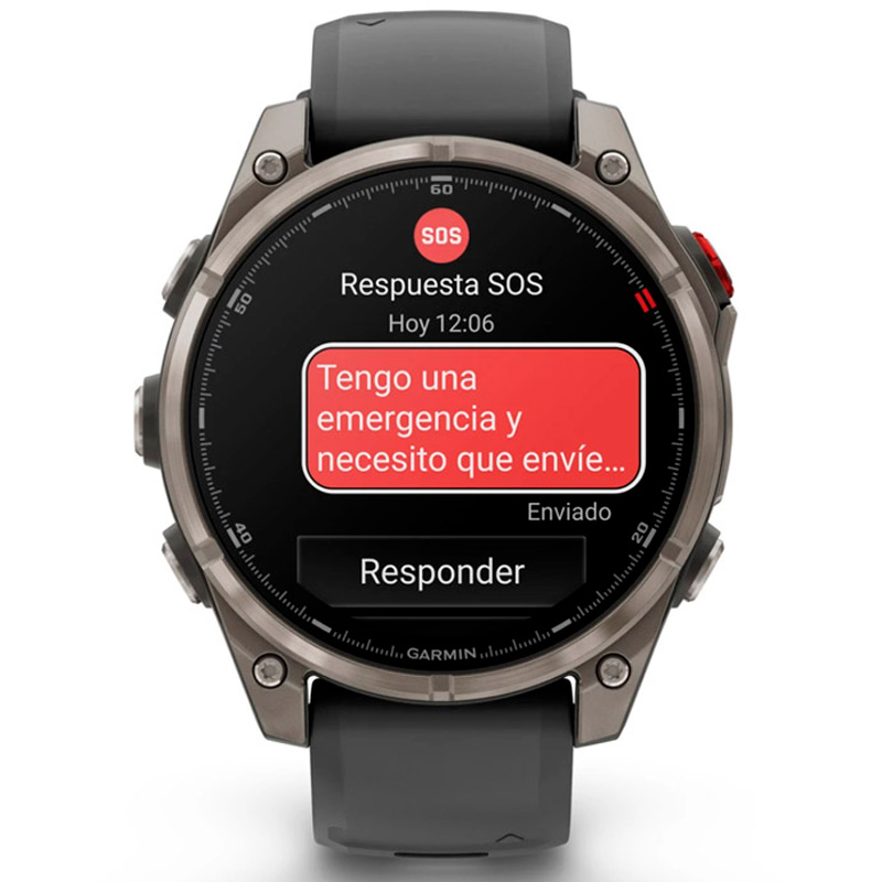 Smartwatch Garmin Fenix 8 Pro AMOLED 47mm Gris