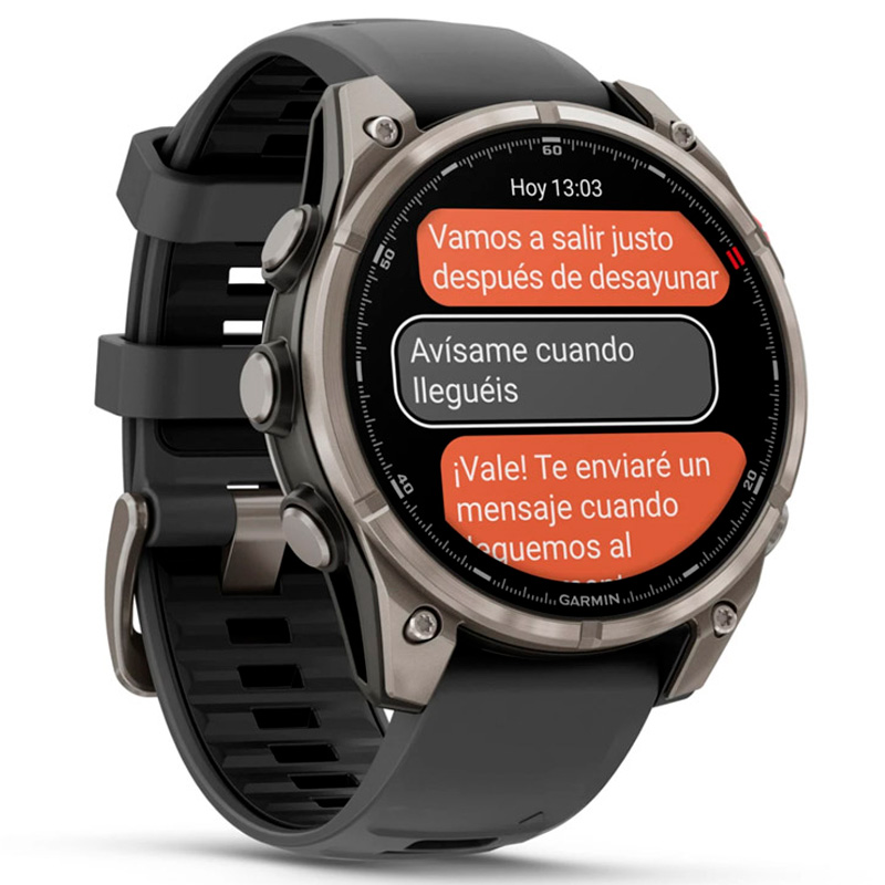 Smartwatch Garmin Fenix 8 Pro AMOLED 47mm Gris