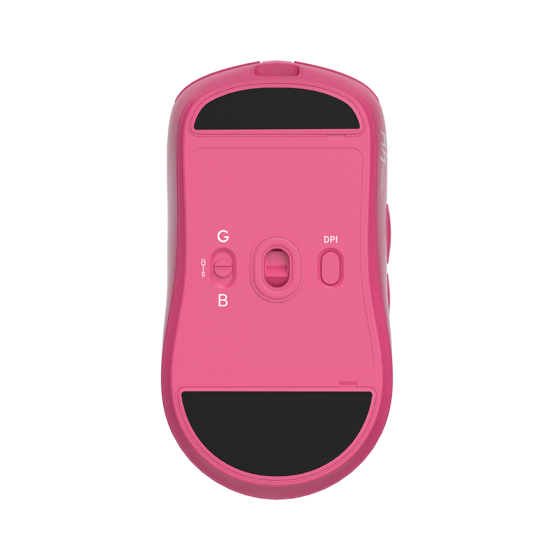 Ratón Royal Kludge RKM3 30000 Dpi 47g Wireless Berry Red