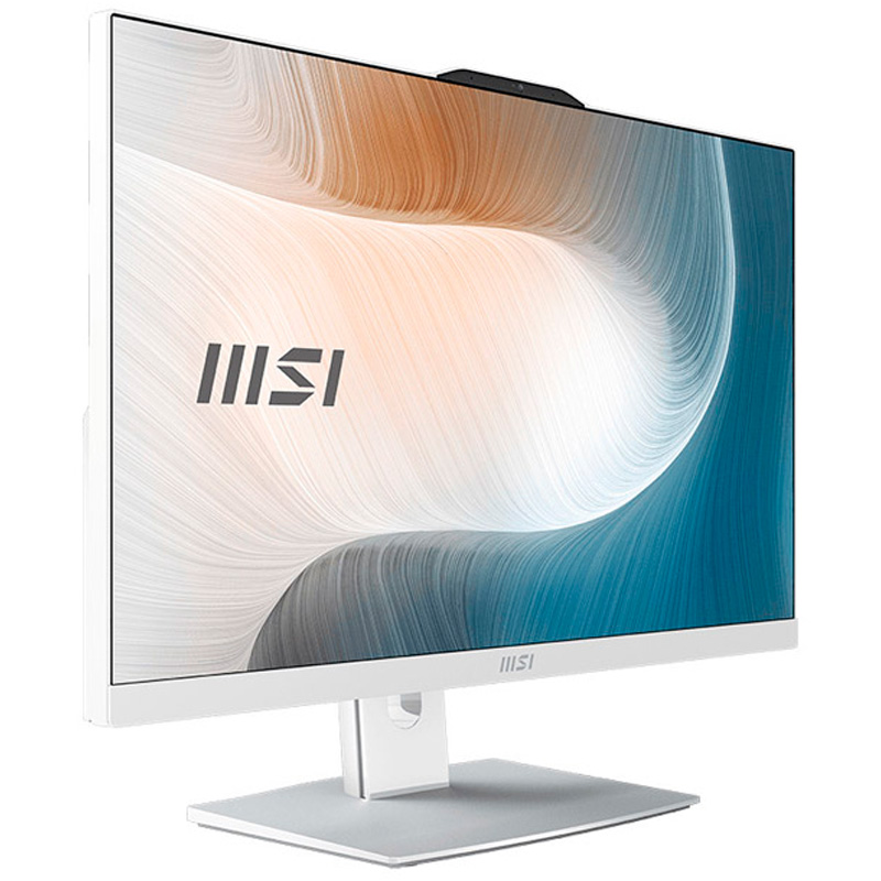 PC Todo En Uno MSI Modern AM242P 1M-2089XEU i5-120U 16GB 512GB 24 pulgadas FreeDOS Blanco