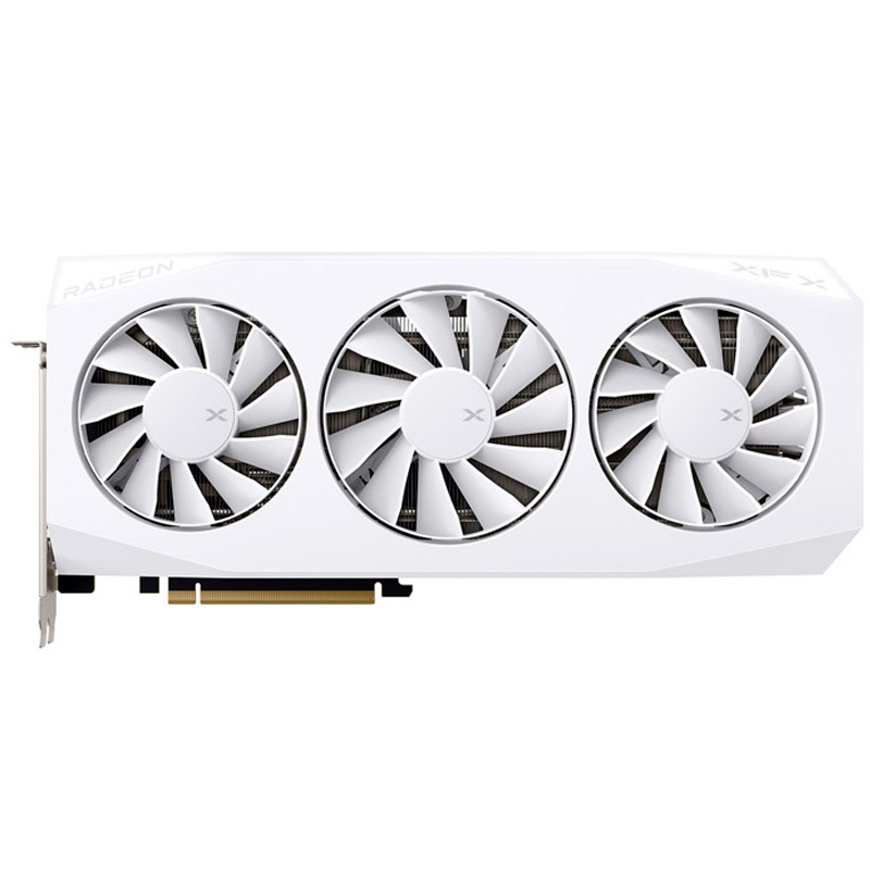 Tarjeta Gráfica XFX Mercury AMD Radeon RX 9060 XT OC Gaming Edition White 16GB GDDR6