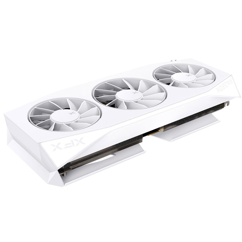 Tarjeta Gráfica XFX Mercury AMD Radeon RX 9060 XT OC Gaming Edition White 16GB GDDR6
