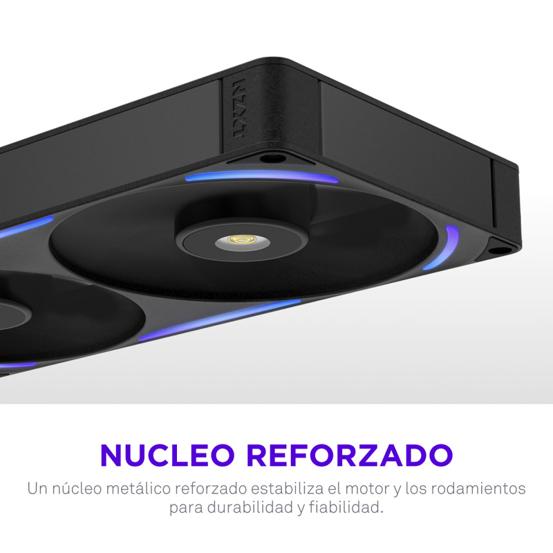 Ventilador NZXT Performance F280X ARGB 280mm Negro