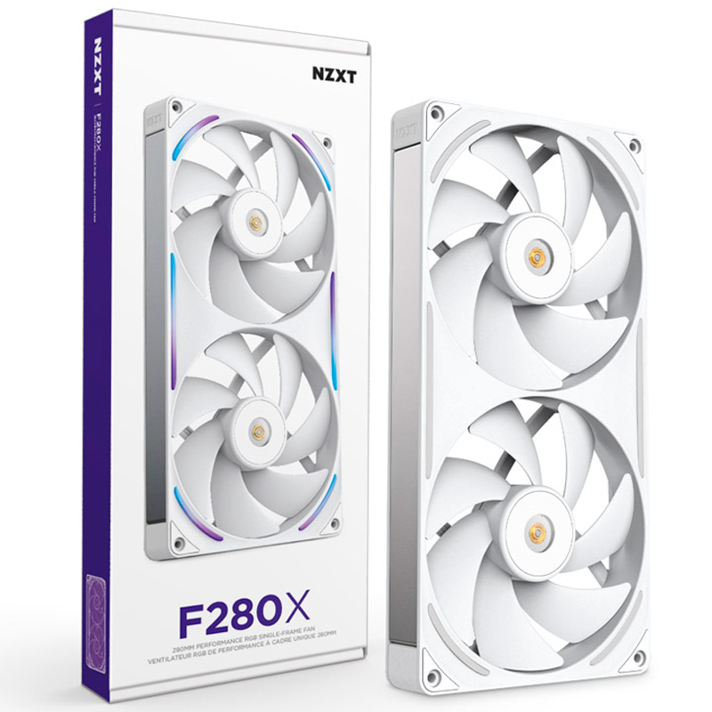 Ventilador NZXT Performance F280X ARGB 280mm Blanco