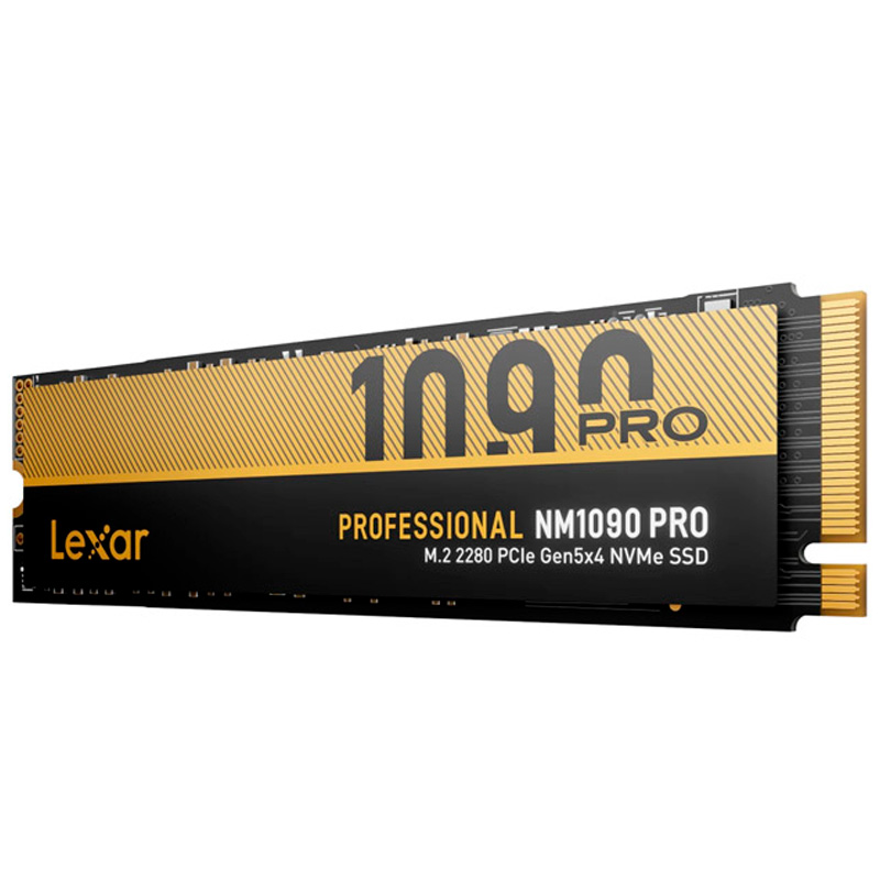 Disco Duro M.2 Lexar NM1090 Pro 1TB PCIe Gen5 x4 NVMe SSD