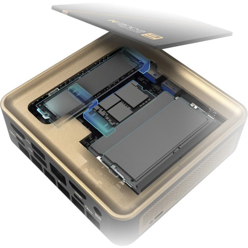 Barebone Sapphire EDGE AI 370 AMD Ryzen AI HX 9 370