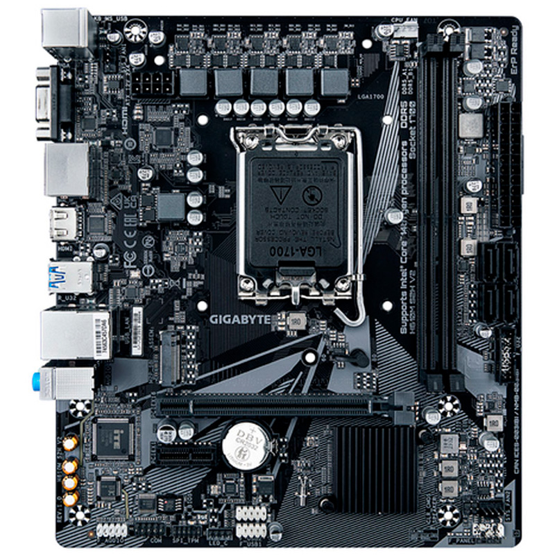 Placa Base Gigabyte H610M S2H V2 Socket 1700