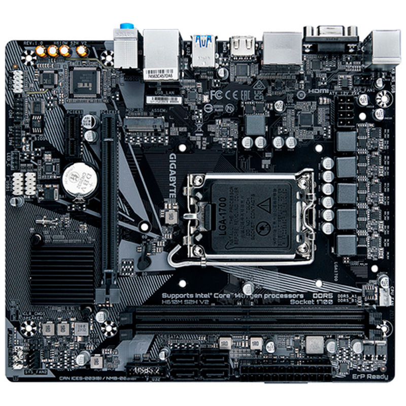 Placa Base Gigabyte H610M S2H V2 Socket 1700