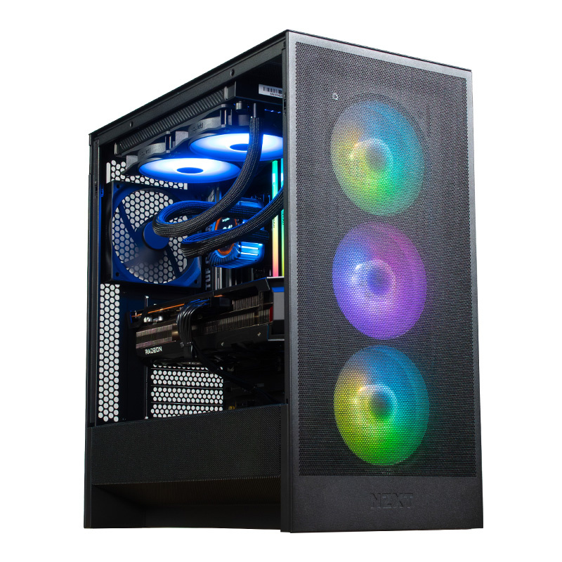 COOLPC Express III - Ryzen 7 7800X3D / Radeon RX 9070 XT 16GB / 48GB DDR5 / SSD 2TB / W11