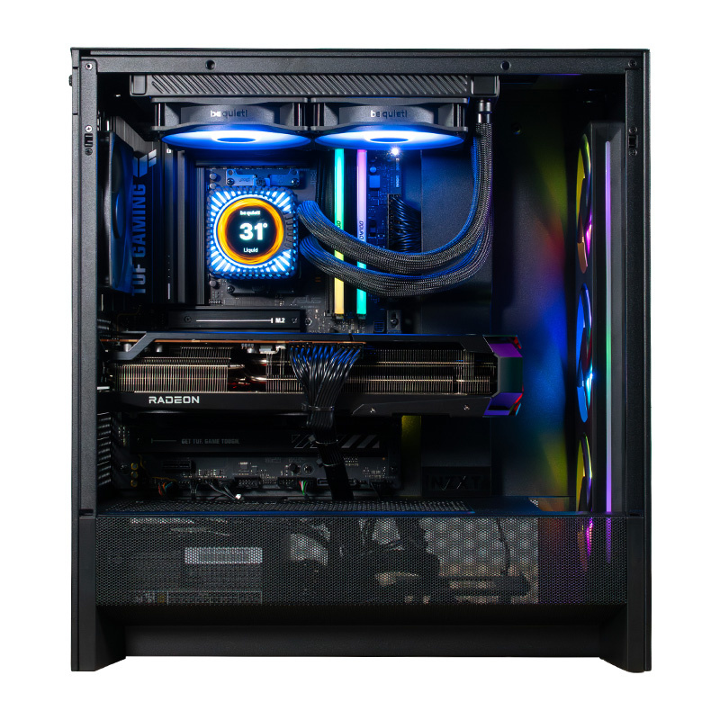 COOLPC Express III - Ryzen 7 7800X3D / Radeon RX 9070 XT 16GB / 48GB DDR5 / SSD 2TB / W11