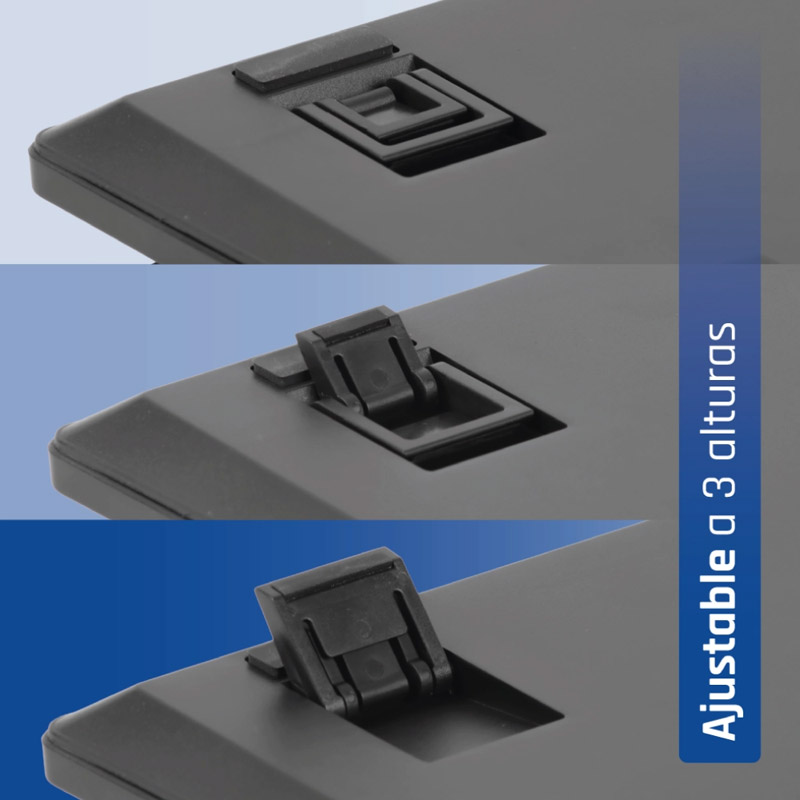 Teclado iggual CK-MECHA-105T USB Mecánico Negro
