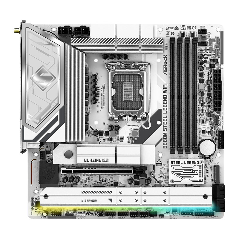 Placa Base ASRock B860M STEEL LEGEND WIFI Socket 1851