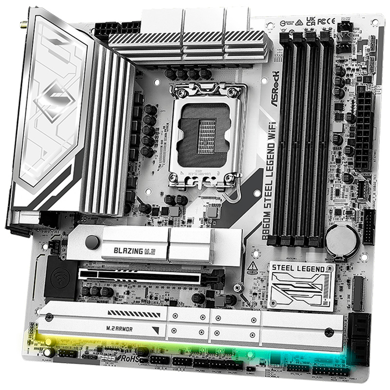Placa Base ASRock B860M STEEL LEGEND WIFI Socket 1851