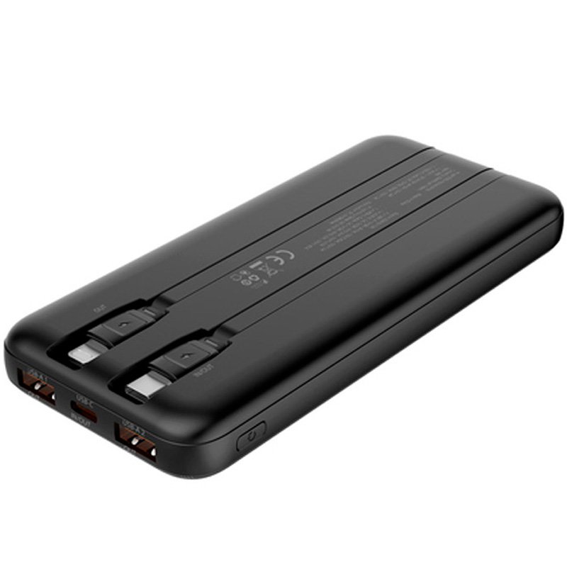 Powerbank Coolbox DP10 10000mAh LCD Negro
