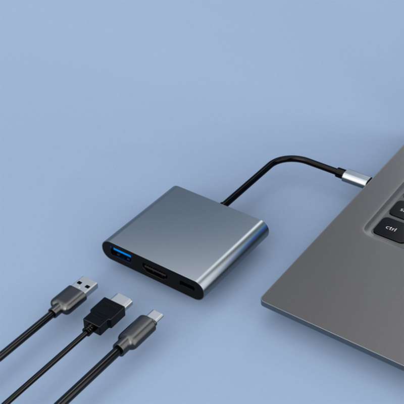 Hub Coolbox miniDOCK C31 USB-C 3 En 1