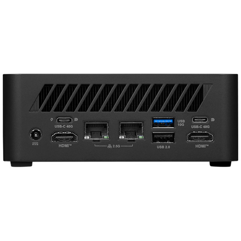 Barebone MSI Cubi Z AI 8M-006BEU R7-8845HS Negro