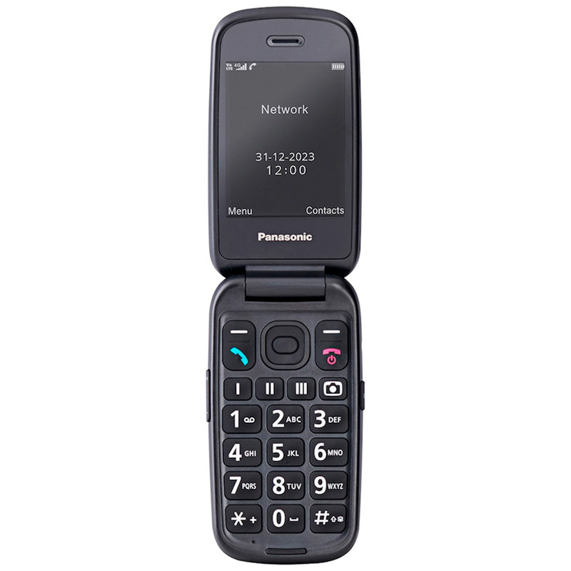 Teléfono Móvil Panasonic KX-TU550 Para Personas Mayores Negro
