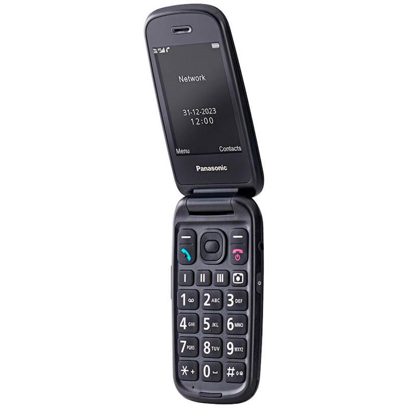 Teléfono Móvil Panasonic KX-TU550 Para Personas Mayores Negro