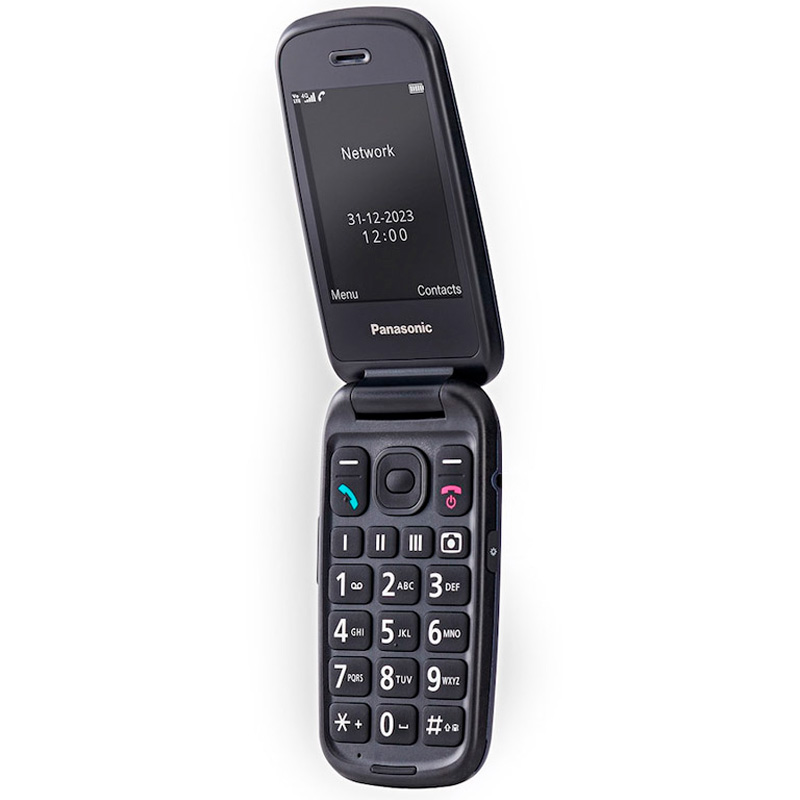 Teléfono Móvil Panasonic KX-TU550 Para Personas Mayores Azul