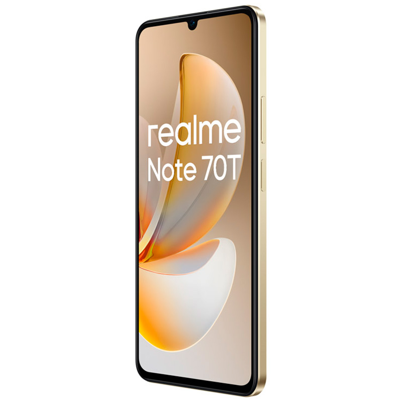 Smartphone/Móvil Realme Note 70T 6.7 pulgadas 4GB 256GB 4G Dorado