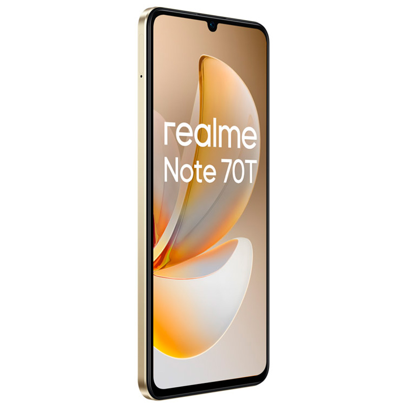Smartphone/Móvil Realme Note 70T 6.7 pulgadas 4GB 256GB 4G Dorado