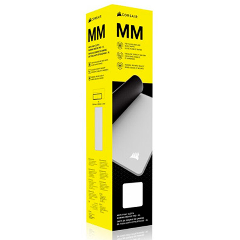 Alfombrilla Corsair MM - XL Anti-deshilachado De Tela Gris