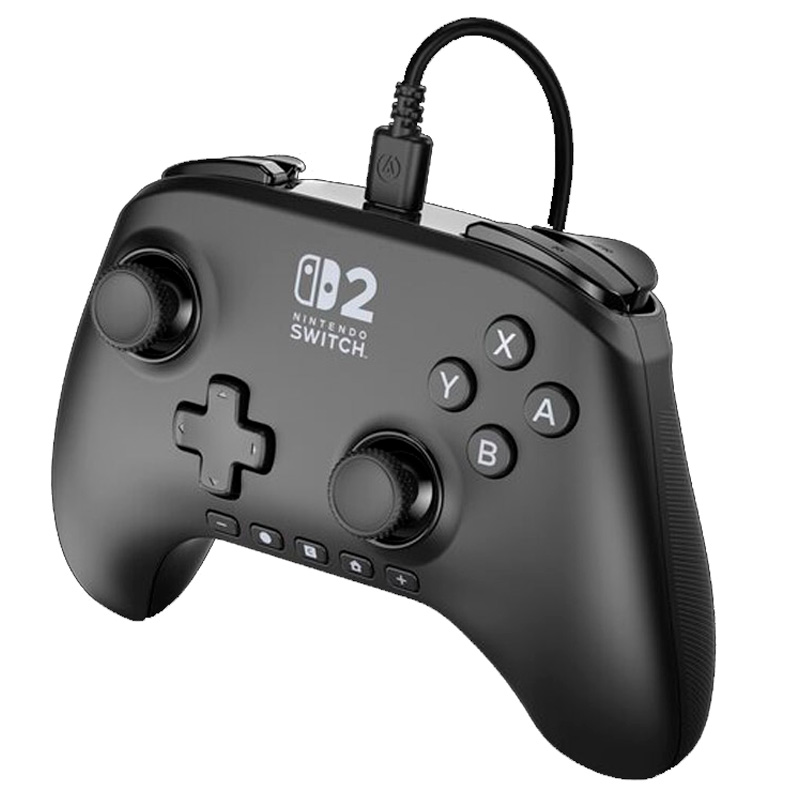 Gamepad PowerA Negro Avanzado Wired Para Nintendo Switch 2