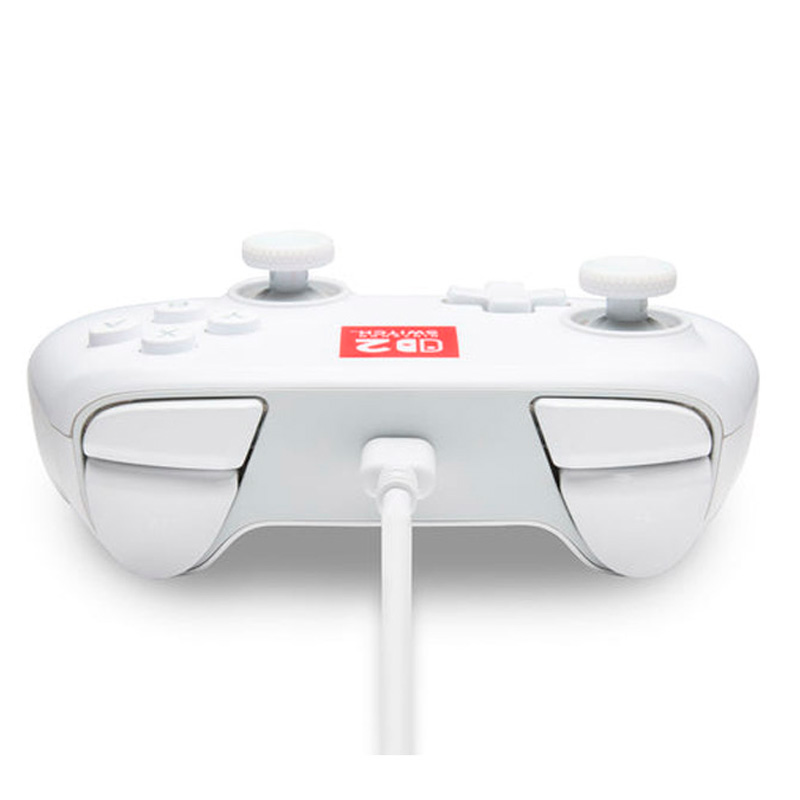 Gamepad PowerA Lumectra White Avanzado Wired Para Nintendo Switch 2