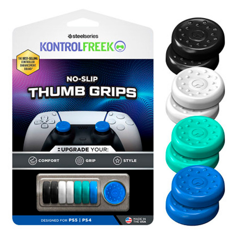 Accesorio Gamepad SteelSeries KontrolFeek No-Slip Thumbgrip 8 Pack PS5