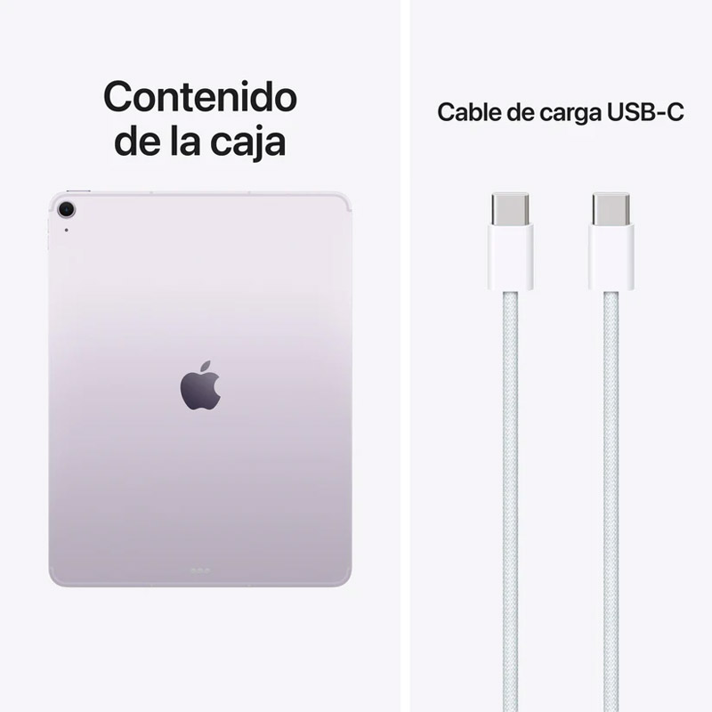 Tablet Apple iPad Air 2026 13 pulgadas M4 12GB 128GB Wi-Fi + Cell Púrpura