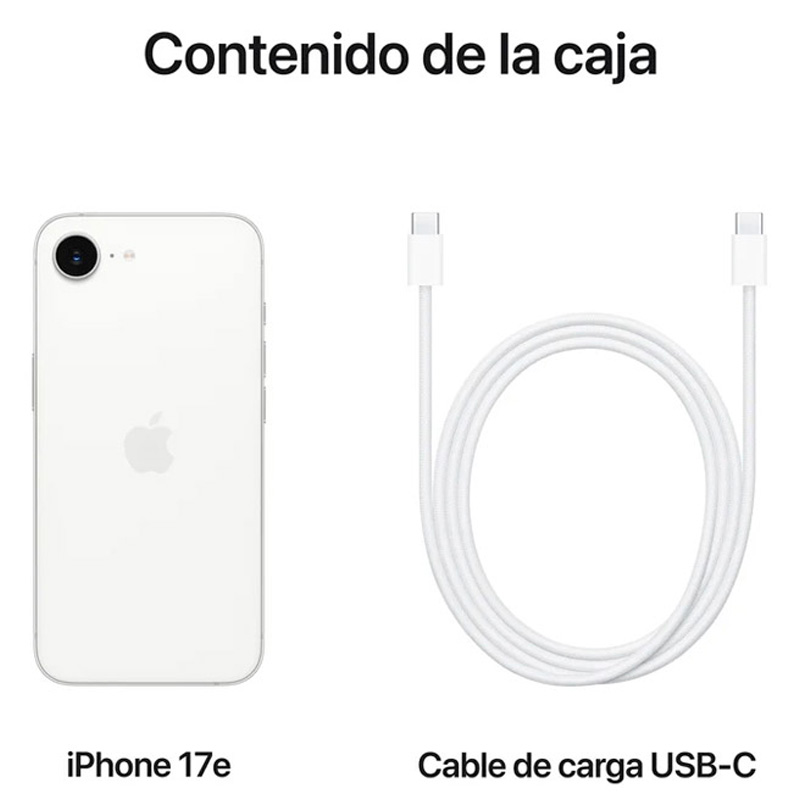 Smartphone/Móvil Apple iPhone 17e 6.1 pulgadas 8GB 256GB 5G Blanco
