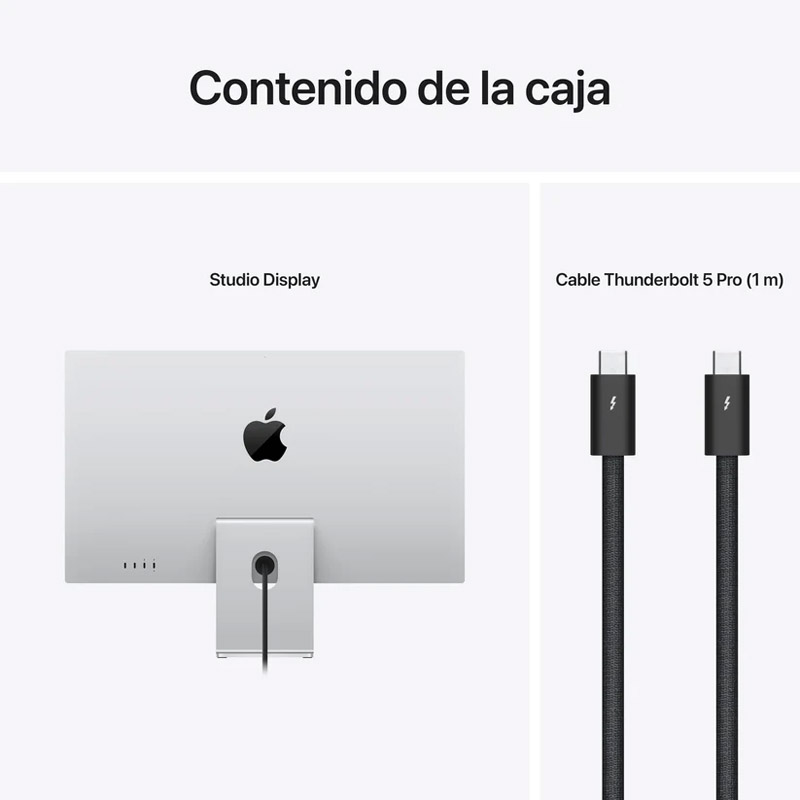 Monitor Apple Studio Display 27 pulgadas 5K LED 60Hz Vidrio Estándar
