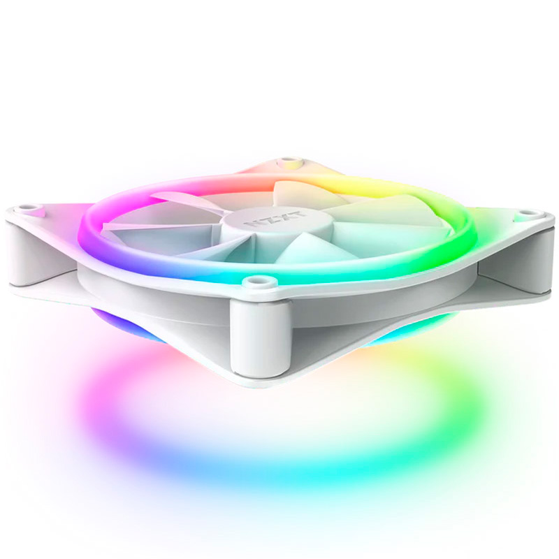 Ventilador NZXT F120 RGB Duo 120mm Triple Pack Blanco + Controlador RGB