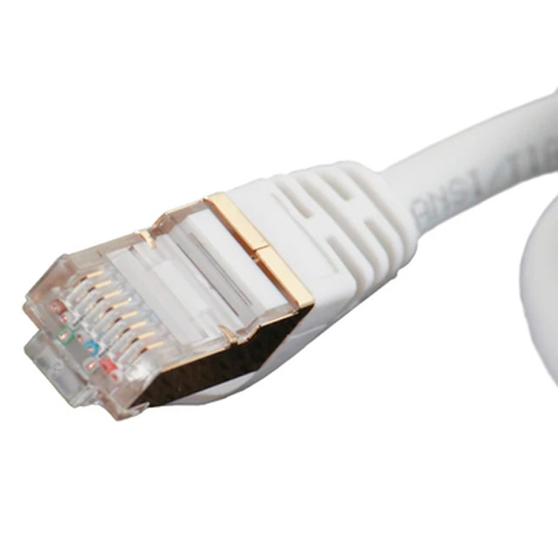 Cable Red iggual CAT7 SFTP LSZH 15m Blanco