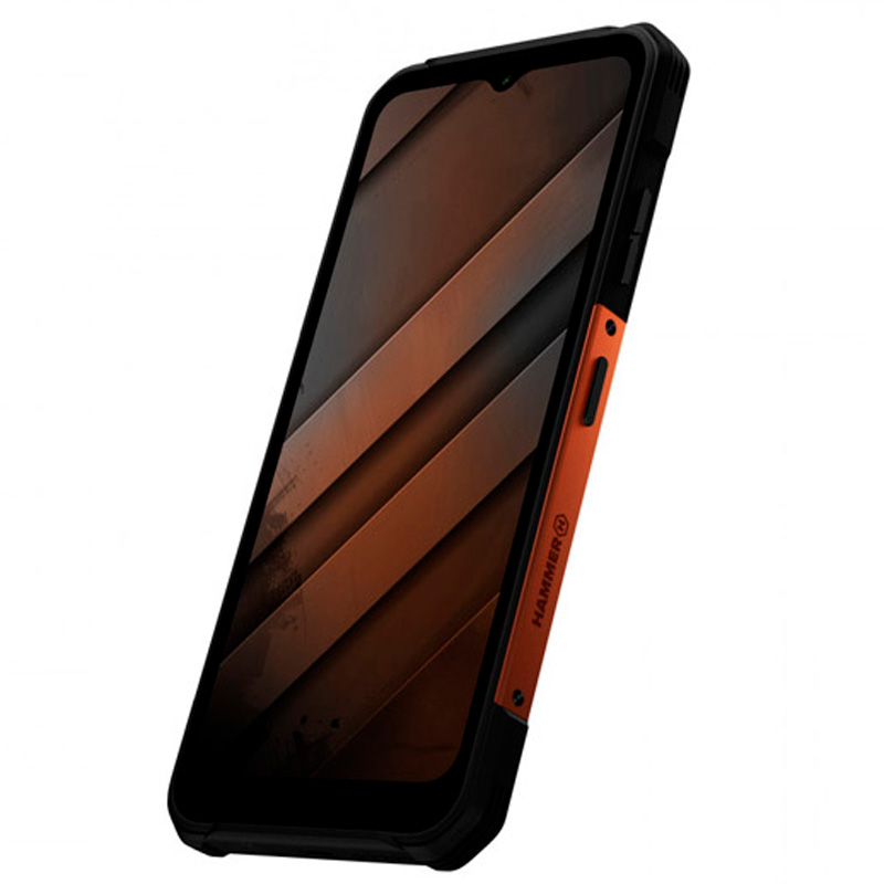 Smartphone/Móvil Hammer Construction 2 Thermal  6.5 pulgadas 8GB 256GB 5G Naranja - Reacondicionado