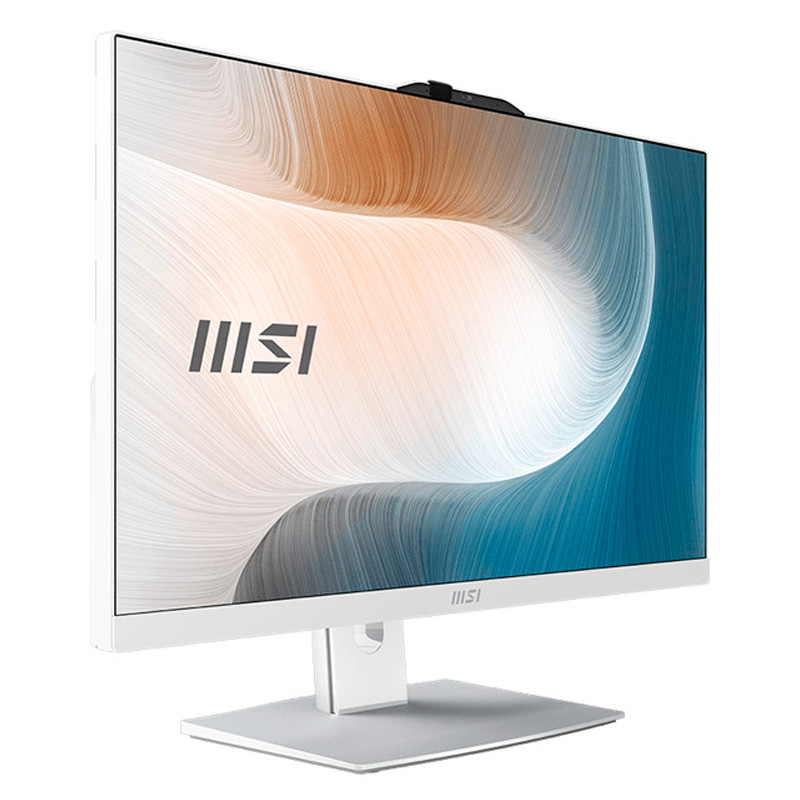 PC Todo En Uno MSI Modern AM242P 1M-2253EU Core 5 120U 16GB 512GB 24 pulgadas W11P Blanco