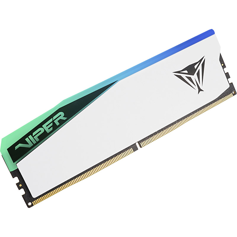 Memoria DDR5 Patriot Viper RGB Elite 5 16GB 1x16GB 6000MHz CL30 EXPO-XMP Negro Blanco