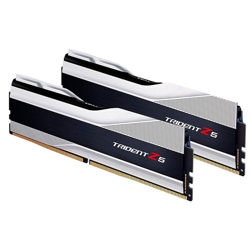 Memoria DDR5 G.SKill Trident Z5 64GB 2x32GB 6000MHz CL32 XMP Negro Blanco