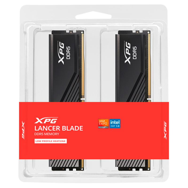 Memoria DDR5 Adata XPG Lancer Blade 64GB 2x32GB 6000MHz CL30 EXPO-XMP Negro