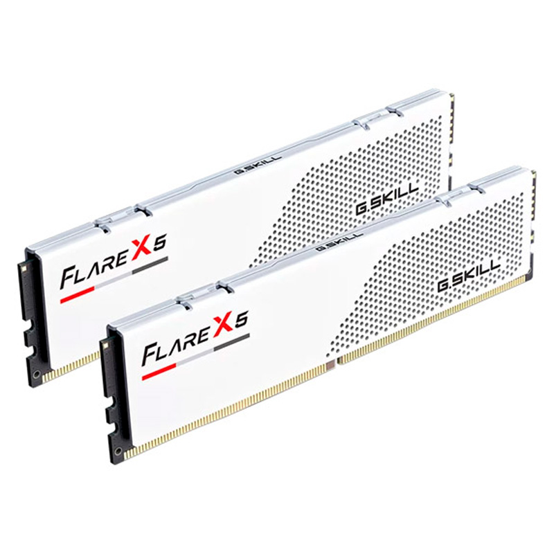 Memoria DDR5 G.SKill Flare X5 64GB 2x32GB 6000MHz CL36 EXPO-XMP Negro Blanco