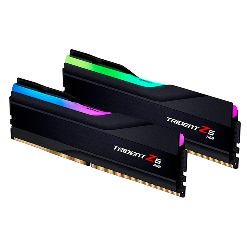 Memoria DDR5 G.SKill Trident Z5 RGB 64GB 2x32GB 6000MHz CL28 XMP Negro