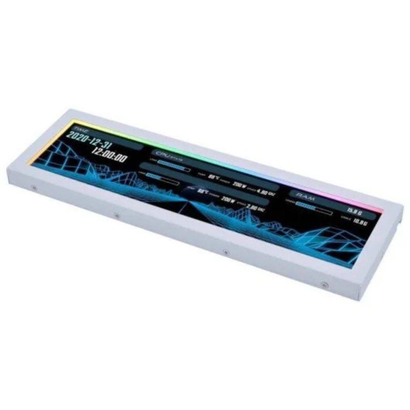 Accesorio Lian Li Pantalla Auxiliar Universal 8.8 pulgadas IPS ARGB Blanca